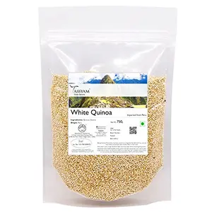 Tassyam Gluten Free Peruvian White Quinoa Grain 750g Pouch | Imported from Peru