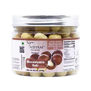 Tassyam Exotic Macadamia Nuts 250g | Premium Imported Nuts