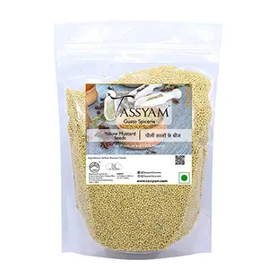 Tassyam Yellow Mustard Seeds 400g | Peeli Sarso