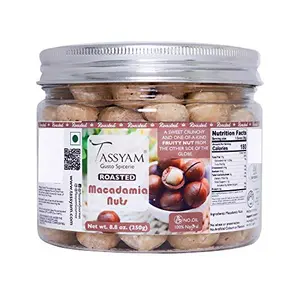 Roasted Macadamia Nuts 250gm (8.81 OZ) | Premium Imported Nuts