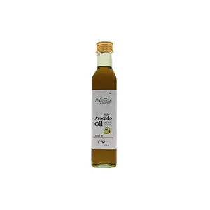 100% Pure Avocado oil is pressed from the fleshy pulp surrounding the avocado seed (250 Ml)