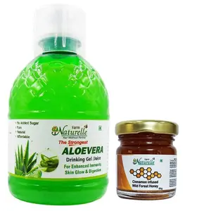 The Finest Aloevera Juice with Extra Fiber 400ml