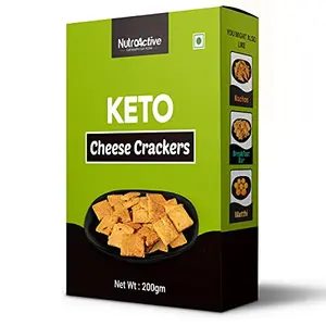 Keto Cheese Crackers Extremely Low Carb Snacks - 175g