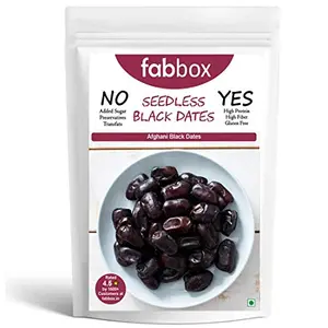 Seedless Black Dates -Medium