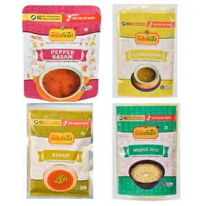 Plain Rasam Lemon Rasam Majjige Huli & Pepper Rasam| Instant Meal Easy to Cook | No preservatives no Artificial Colours 320g