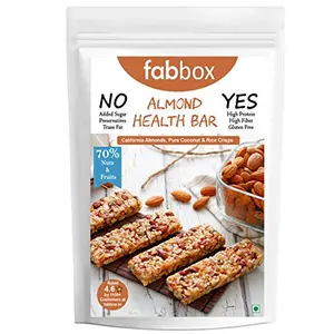 Almond Health Bar -Medium