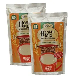 Ammae Health Mix Instant Porridge Mix with Multigrain 400g Value Pack of 2 No Preservatives or Chemicals No Added Sugar