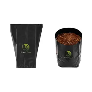 Plant Nursery- 5 X 7 Inch Small Size (100 Bags) with 2 Seedling Bag & 1 Coco Coin