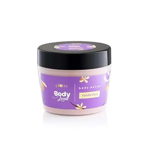 Plum Body Lovin' Vanilla Vibes Vegan Body Butter Deep Moisturization For Dry To Very Dry Skin - 200g