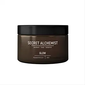 Secret Alchemist Skin Whitening & Brightening Glow Face Gel for Women with Vitamin C | Hydrating and Cooling | Brightens Skin | s Pigmentation| Contains Sandalwood | 30G
