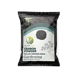 PLANT CARE Activated Horticultural Plant Black Carbon Powder Dust for Terrariums Succulents Cactus Orchid and Ornamental Plants for Lush Vegetables Flowers and Garden (500 gm)