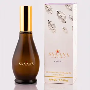 SNAANA Jo-Oli Herbs Infused Massage Oil for Hair & Body 100 Ml