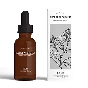 Secret Alchemist Joint Oil | from Back Joint Knee Shoulder & Muscle | Contains Clove Rosemary Coconut Oil - 50 ml