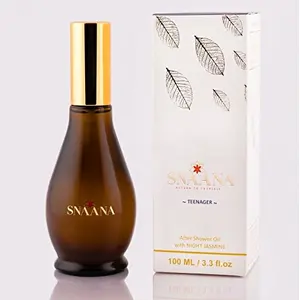 SNAANA Teenagers After Shower Oil & Lotion With Night Jasmine 100 Ml