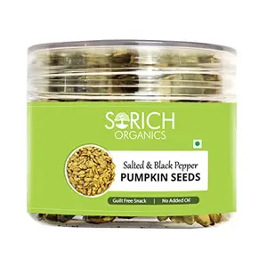 Sorich Organics Salted & Black pepper Pumpkin seeds 150g