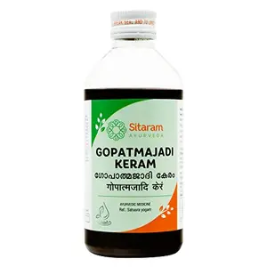 Sitaram Ayurveda Gopatmajadi Kera Thailam | Gopatmajadi Keram (200 ml)