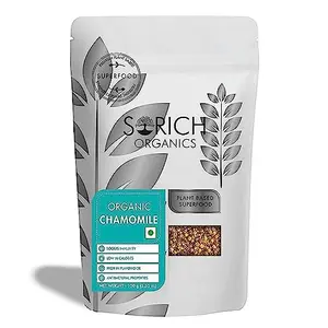 Sorich Organics Chamomile Flower Herbal Calming & Soothing Sleep Tea for and - 50 Gm