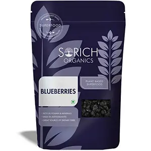 Sorich Organics Dried 300gm | Dry Fruit | Dried 300g | Healthy Snacks | Antioxidant Rich | Vegan | | Natural | Whole 