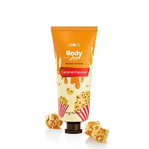 Plum BodyLovin' Caramel Popcorn Hand Cream | Moisturizing | Non-Greasy | Caramel Popcorn Fragrance