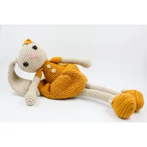 Marama Cotton Soft Toy for Kids | Clover | Orange | 30 cm
