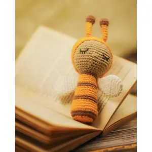 Marama  Cotton Soft Toy for Kids | Tuboo | Yellow & Brown | 10 cm