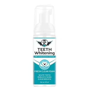 7 Fox Teeth Cleansing Foaming Toothpaste Cleaning Germs Freshen Breath and Remove Plague Stains 60ml