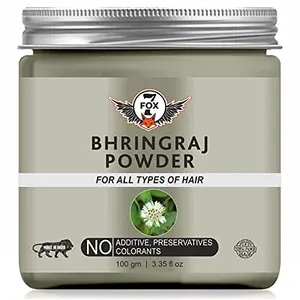7 Fox Natural Organic Bhringraj Powder For Hair Growth - 100 Grams