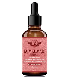 7 Fox Kumkumadi Lip Serum Oil for Lip Lightening & Brightening for Damaged Lips 30ml