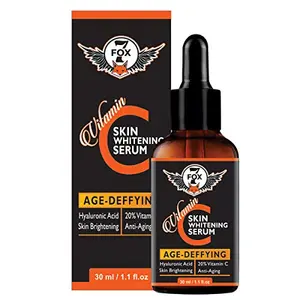 7 Fox Whitening Vitamin C Face Serum for Skin Brightening Anti Aging Glowing Skin For Men & Women 30ml