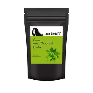 Laam Herbals Aloe Vera Leaf Powder|Sun Dried |Hair & Skin Care|Easy To Apply & Remove 1000 g