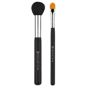 PROARTE Dab-On Concealer Brush Black 100 g and PROARTE Focused Blush Brush Black 100 g