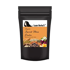 Laam Herbals Special Ubtan powder | Bridal Ubtan | With 18 Aryurvedic Natural Herbs | Face & Body Cleanser | Natural Scrub | Instant Glow De-Tan Dead Skin Removal & (500 g)