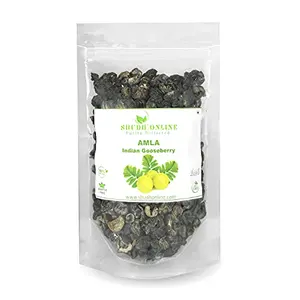 Shudh Online Amla Dry/Natural Awla/Phyllanthus Emblica/Indian Gooseberry (1000 grams)