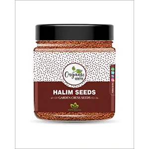Organic 100% Halim Seeds 400g - Aliv Seeds | Garden Cress Seeds | Haleem Seeds