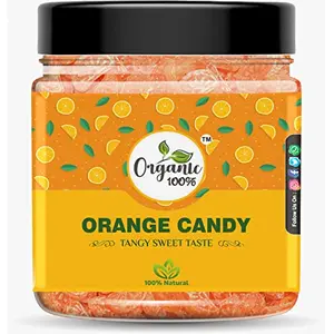 Organic 100% Orange candy 400g