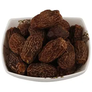 Organic 100% Black Dry Dates Kala Sukha Khajoor 900g