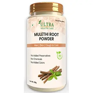 Ultra Health care Mulethi Powder For Body Skin Face and Hair | Skin Whitening Licorice Powder For Body,Yashimadhu Powder 250gm