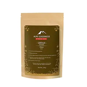 Alps Goodness Ubtan Powder (150 g) - Face Pack Powder for Acne Dull Skin & Dark Spots Makes Skin Soft & Supple - 100% Pure & Natural
