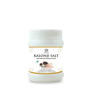 AL MASANOON Namak Kalonji / Kalonji Salt/ Kalonji with Himaliyan Salt 100g( pack of 1) 100% Natural