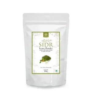 AL MASNOON Sidr Leaves Powder for Skin & Hair/Beri ka Patta Powder 200g (pack of 1) 100% Natural & Pure