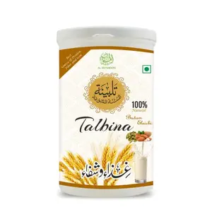 AL MASNOON Talbina (with badam elaichi) Instant Mix 300 GMS/ Talbeena Badam Elaichi / A Healthy & Sunnah Protein Powder & for All Age Group