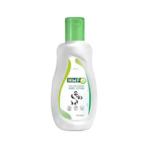 NMF-E Moisturising Lotion Enriched With Aloe Vera & Vitamin E | Easily Spreadable & Quick Absorbing | Dermatologically tested formulation for Newborns 200ml