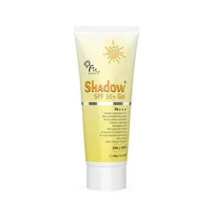 Fixderma Shadow SPF 30+ Gel For Oily Skin Sun Screen Protector SPF 30 For Body & Face Broad Spectrum For UVA & UVB Protection Non Greasy & Water Resistant For Unisex 40g