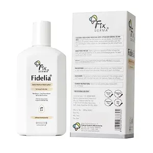 Fixderma Fidelia Daily Moisture Body Lotion | Moisturizer for Face & Body | Body Lotion for Winter | Body Lotion for Women & Men | Body Lotion for Dry Skin with Jojoba Oil & Oatmeal - 250Ml