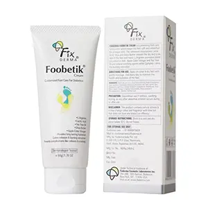 Fixderma Foobetik Cream Foot cream Foot care for For Dry & Cracked Feet Moisturizes & Soothes Feet Heel Repair For Calloused or Chapped Skin - 50g