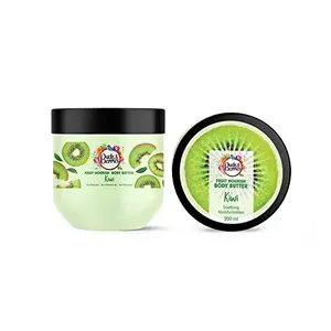 Buds & Berries Kiwi Extracts Fruit Nourishing Body Butter for Soothing Moisturization | All Skin Types | No Silicone No Mineral Oil No Paraben | 200 ml