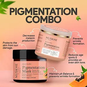 NUSKHE BY PARAS Papaya Pigmentation Combo for Men and Women (Pigmentation Cream and Pigmentation )