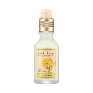 The Face Shop Calendula Essential Moisture Face Serum with Calendula |s redness| Sooth and Calms Skin|for Sensitive Skin40ml