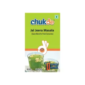 Chukde Jaljeera Masala | Spice Blend for Drinks Snacks and Me| and Cooling Benefits | No Artificial Color ed | Laboratory Tested and Hygienically Packed (Pack of 1 (50 Gm))
