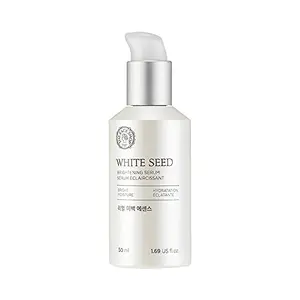 The Face Shop White Seed Brightening Face Serum with 2% Niacinamide |Face Serum to treat Dark Spots & Uneven Skin Tone and provide Bright Skin |Face Serum infused with White Daisy Flower extracts to Dullness for All Skin Types 50 ml